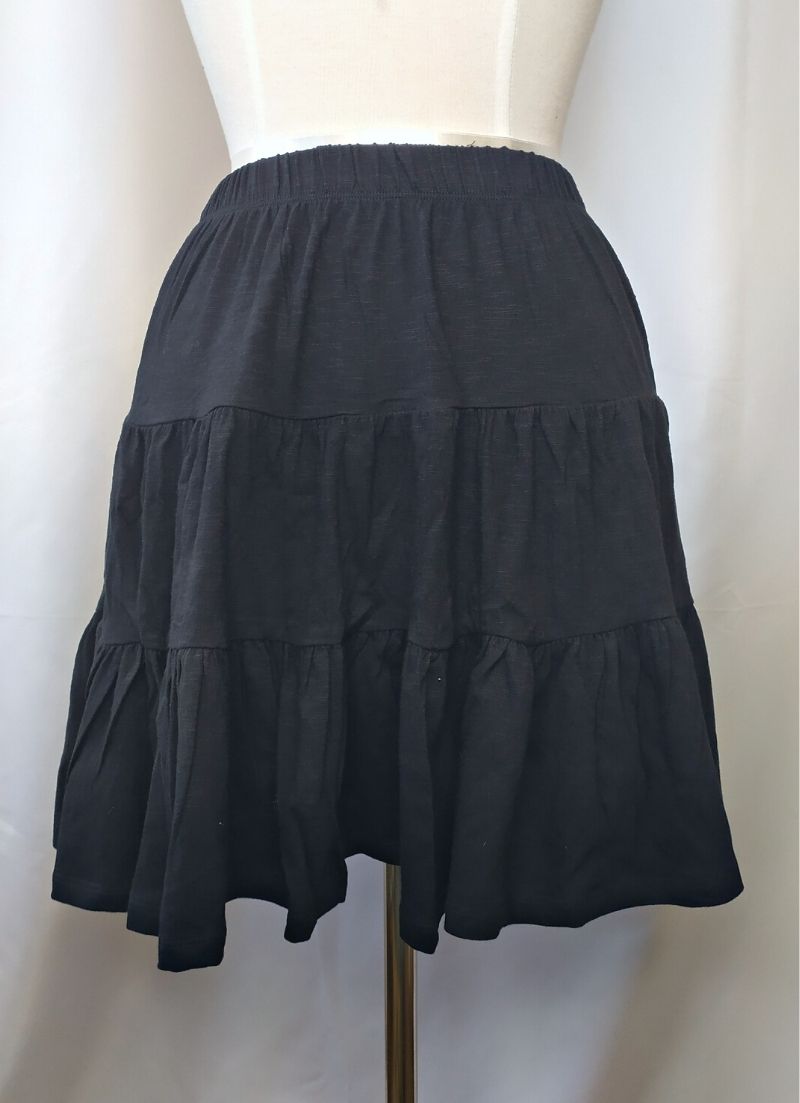 Tundie Pull On Tiered Skirt