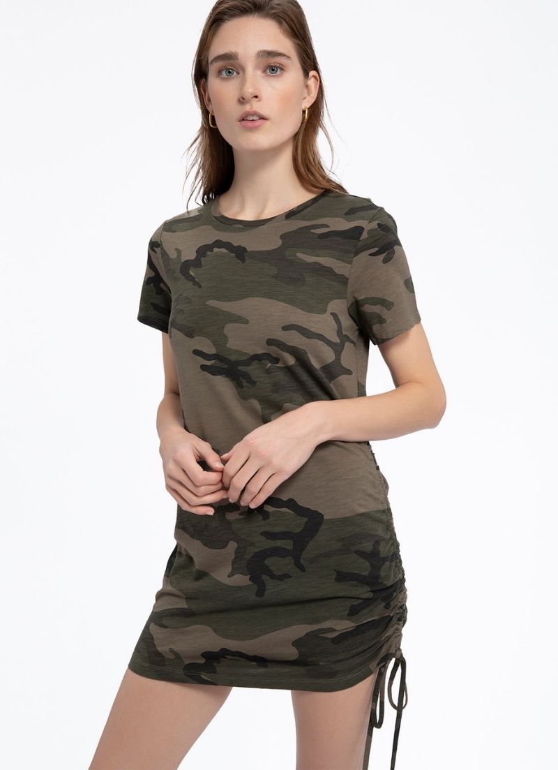Drawstring T-Shirt Dress
