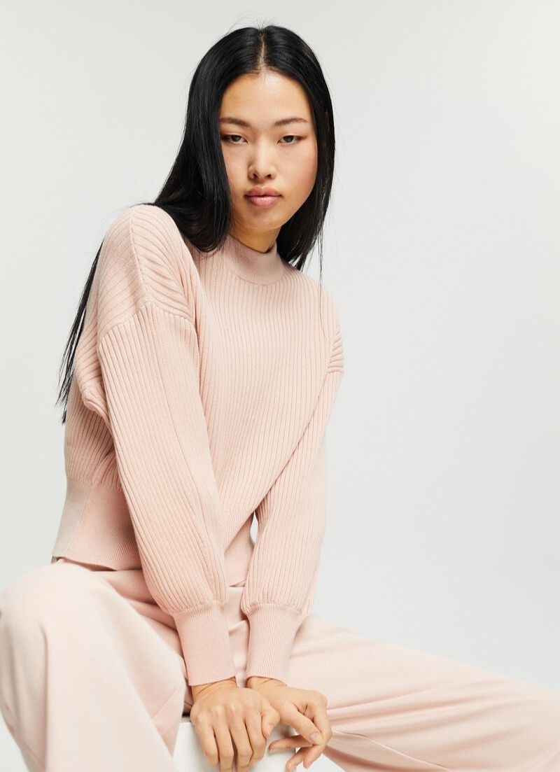 Cotton Rib Sweater