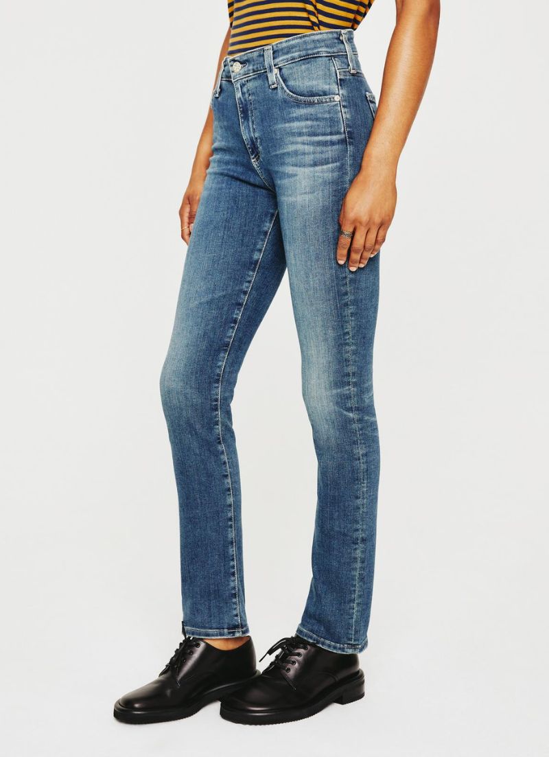 Mari High-Rise Straight Leg