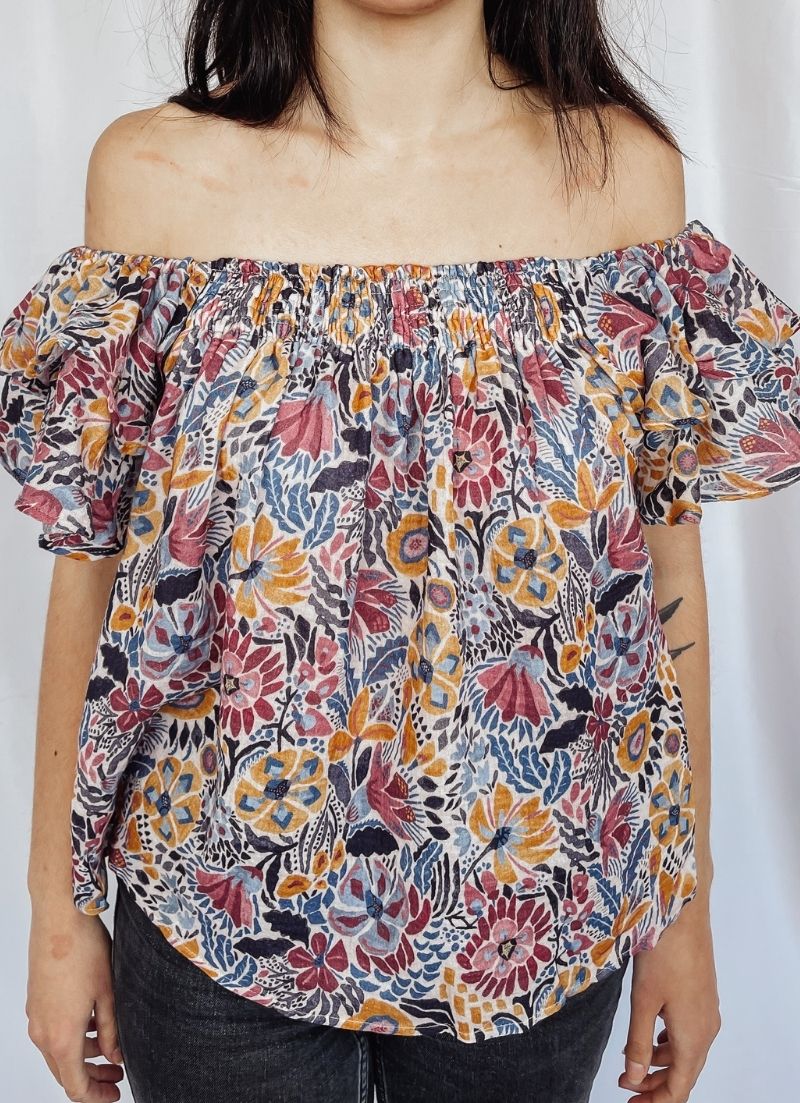 Vic Spring Floral Top