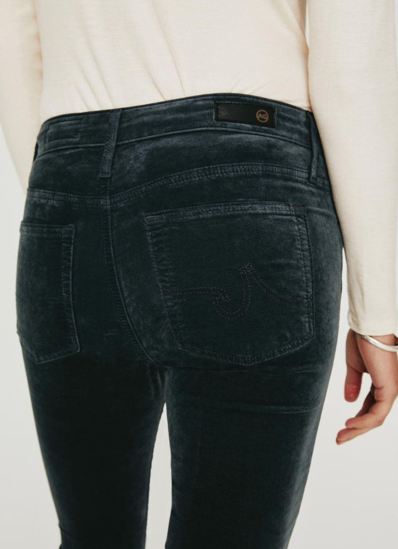 Farrah Skinny Stretch Velvet