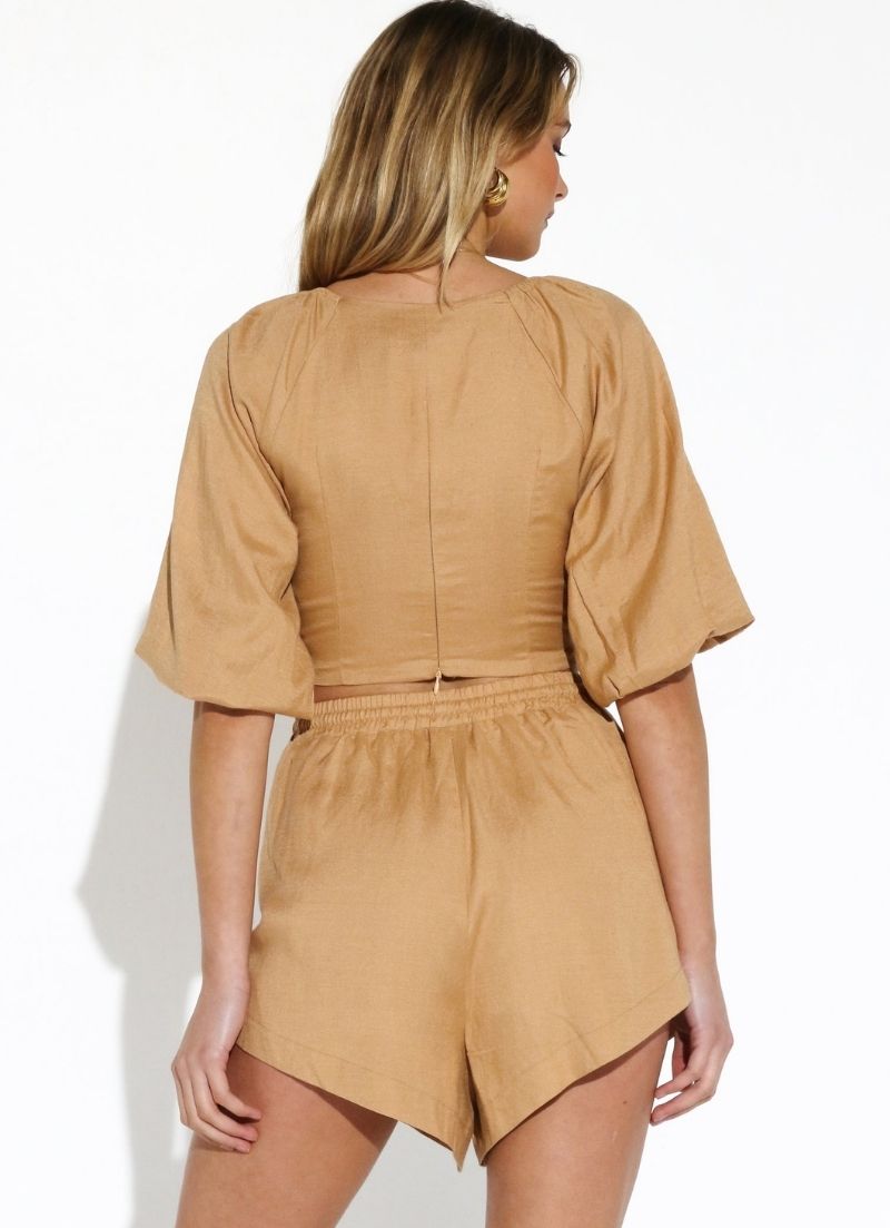 Immy Wrap Top