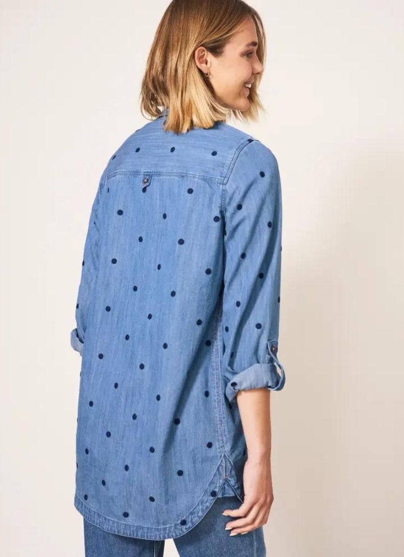 White Stuff - Tunique en jean Eva