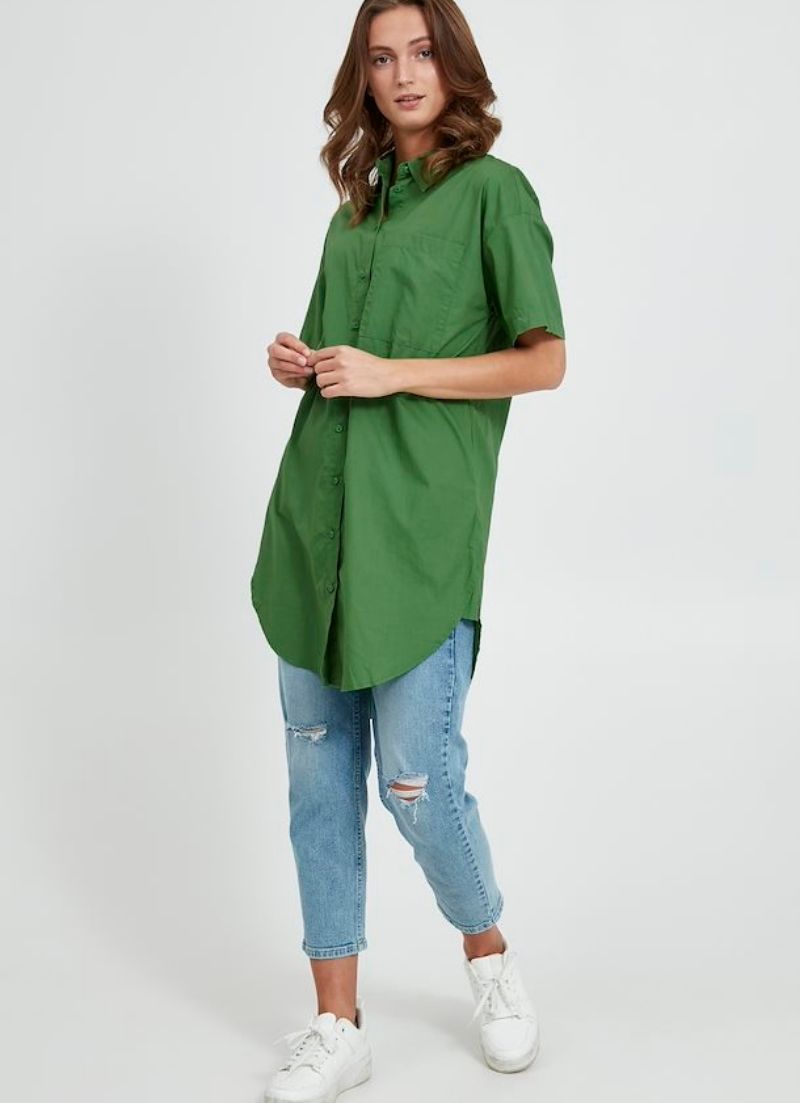 b.young - Robe chemise Gamze