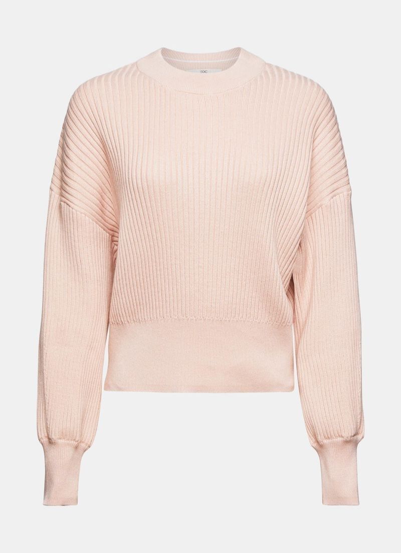 Cotton Rib Sweater