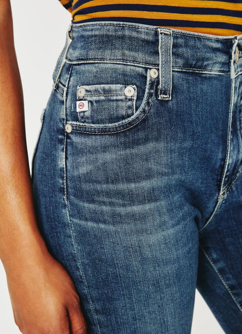 Mari High-Rise Straight Leg