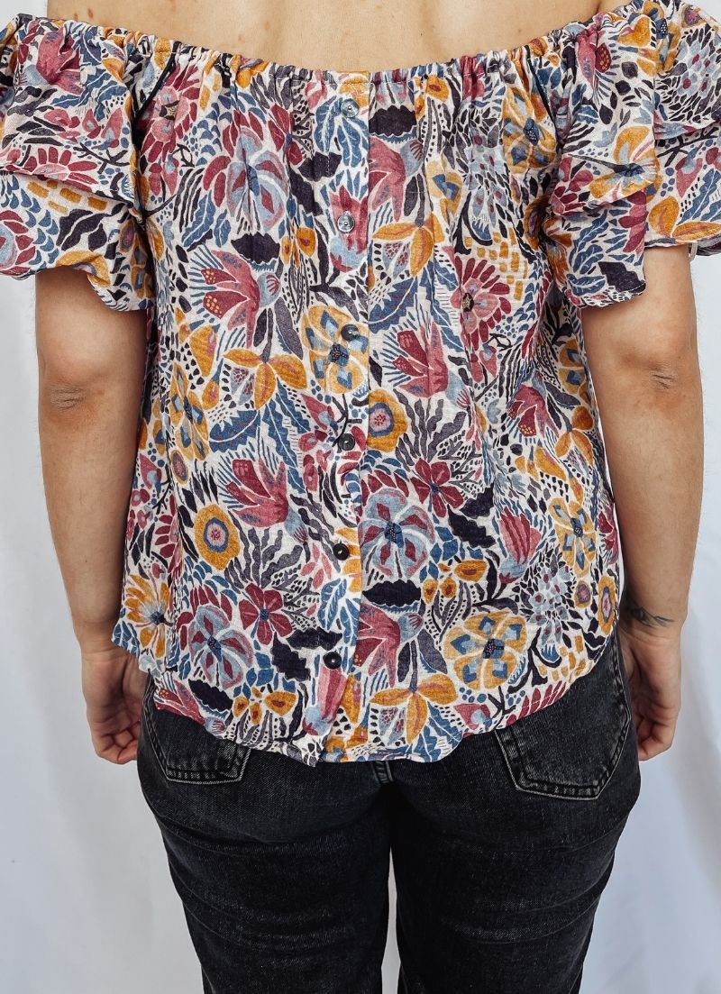 Vic Spring Floral Top