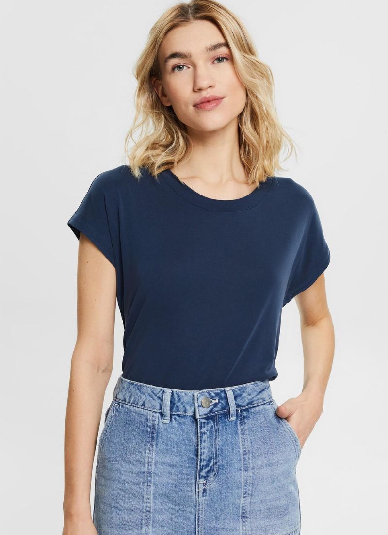 Esprit - T-shirt à manches courtes