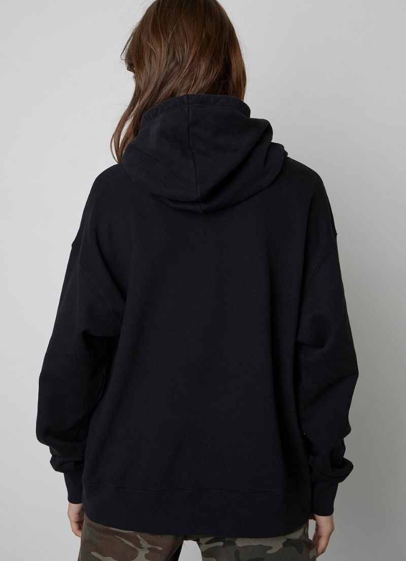 Velours - Sweat à capuche en polaire douce Ora