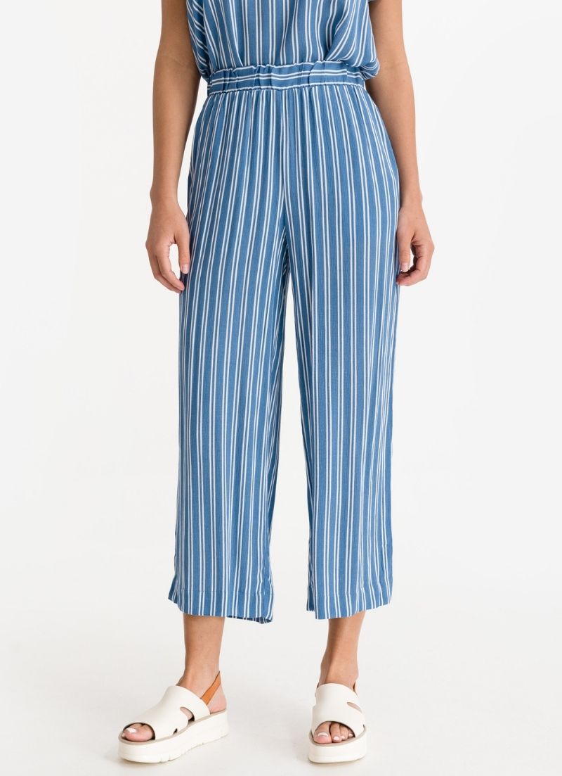 ICHI - Pantalon large Marrakech