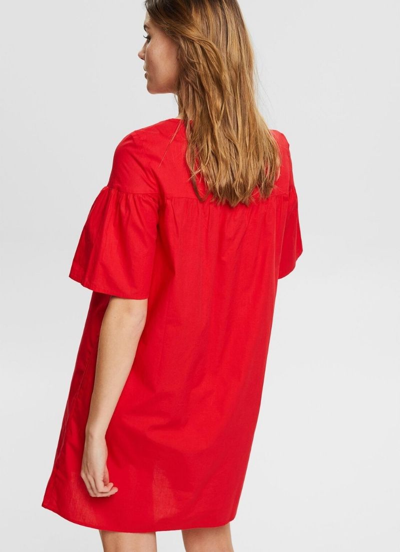 Esprit - Robe chemise longueur genou 