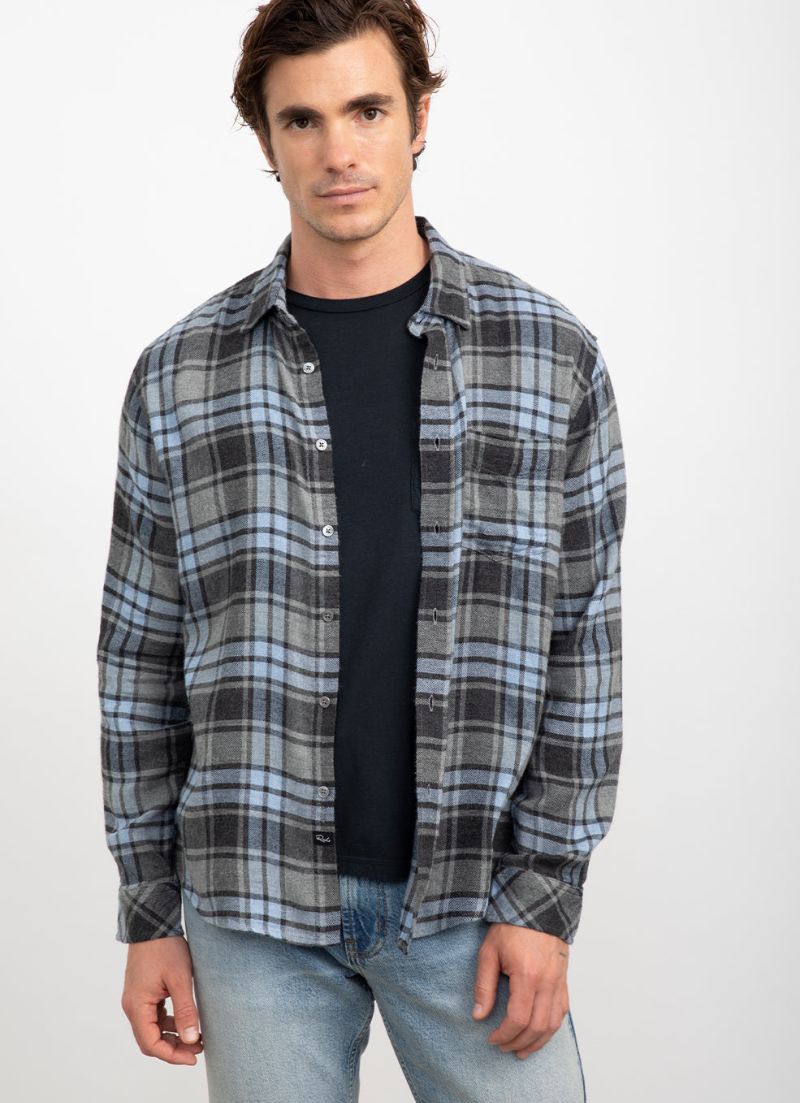 Lennox Men's Shirt | Dark Water