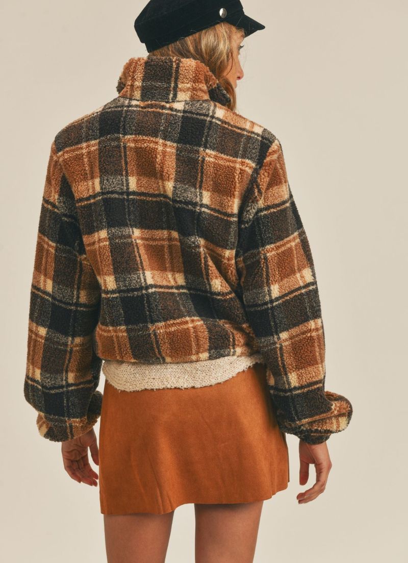 Sage The Label - Plaid About You Jacket