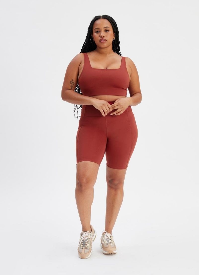 Girlfriend Collective - Short de vélo taille haute