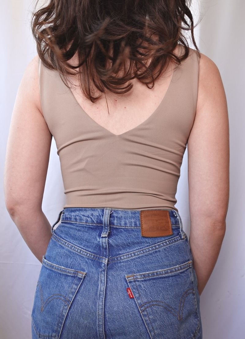 Valentina Double V Bodysuit
