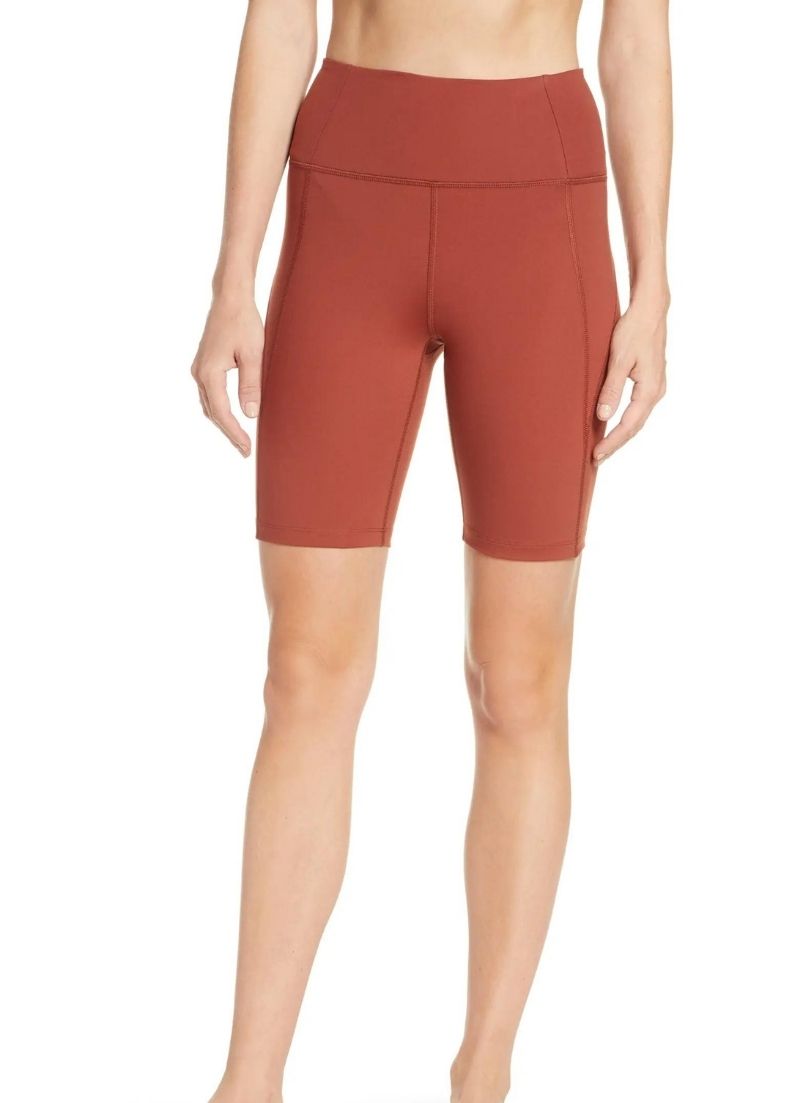 Girlfriend Collective - Short de vélo taille haute
