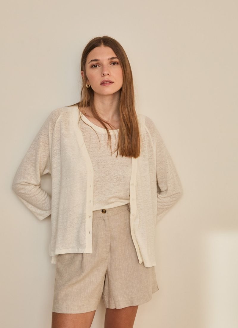 Linen Cardigan