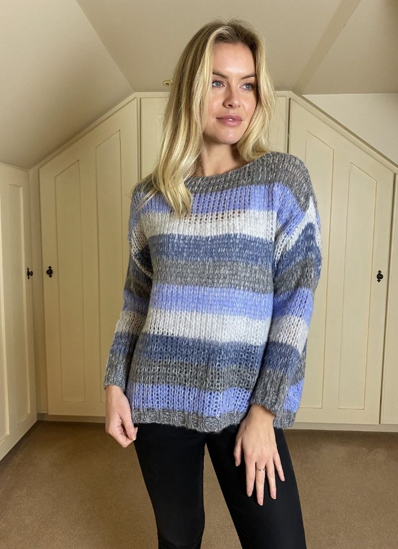 Suzy D - Farryn Stripe Sweater