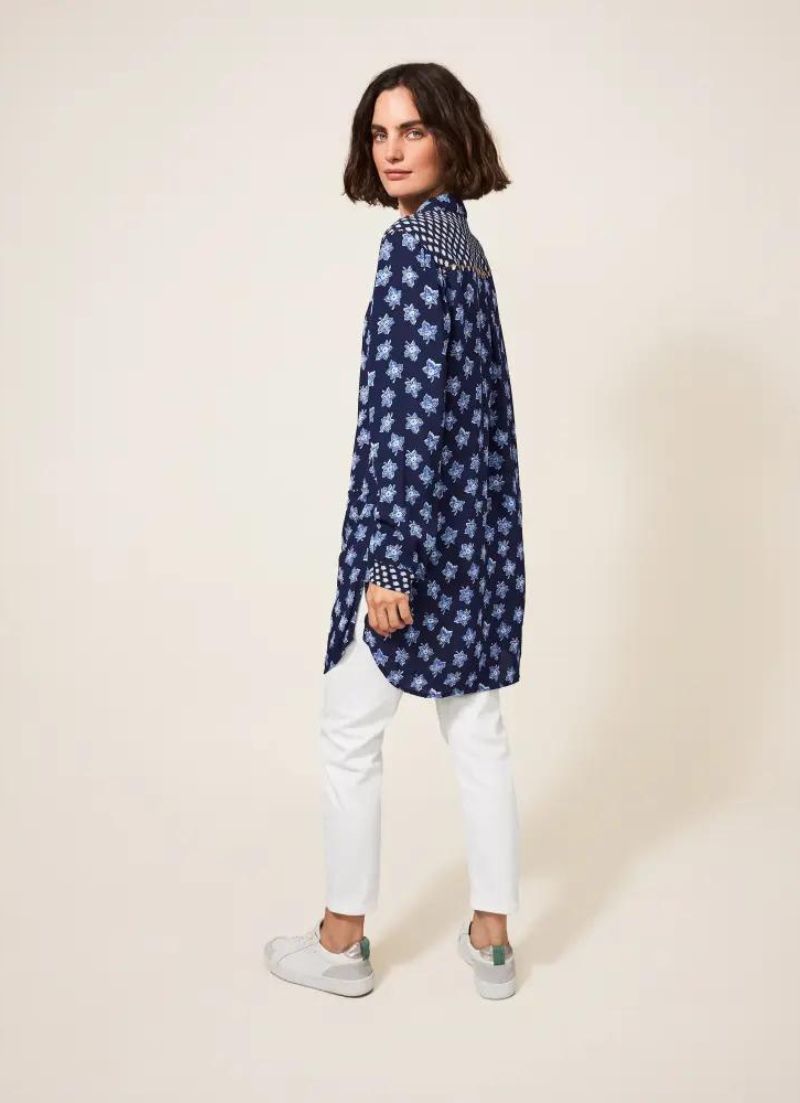 White Stuff - Tunique chemise Danika 