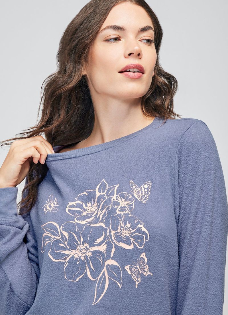Wildfox - Honey Floral Sweatshirt