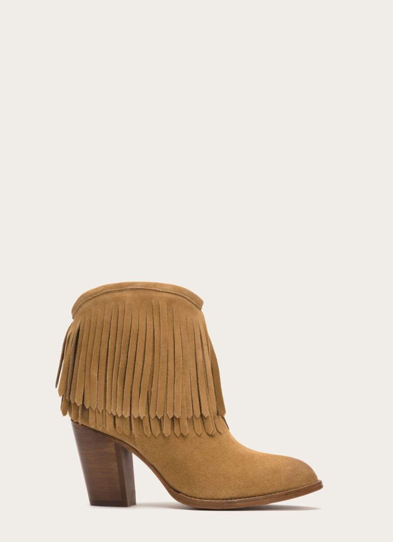 Ilana Fringe Short Bootie