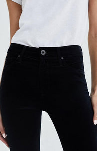 AG Jeans The Farrah Skinny in Super Black
