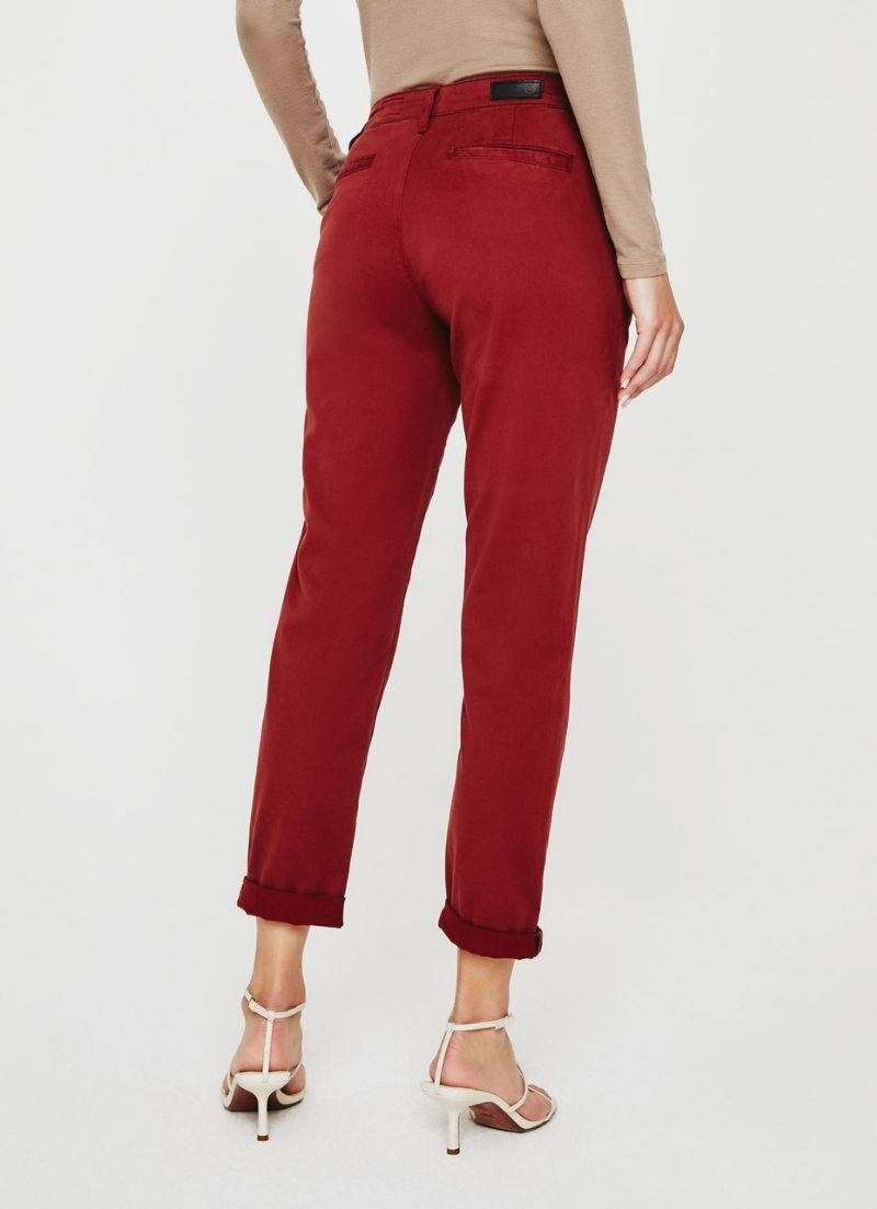 AG - The Caden Trousers, Dark Hibiscus