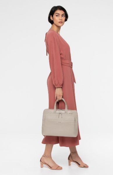 Matt & Nat Women's Cassidy Vegan Satchel Koala Matte Nickel