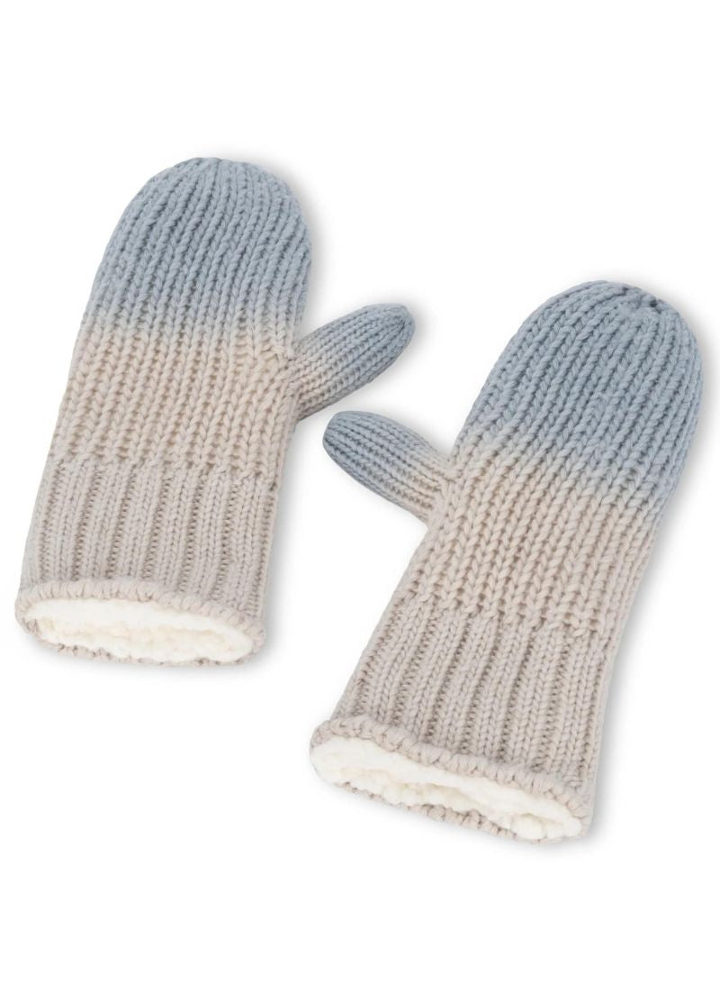 Dip Dye Mitten Gloves