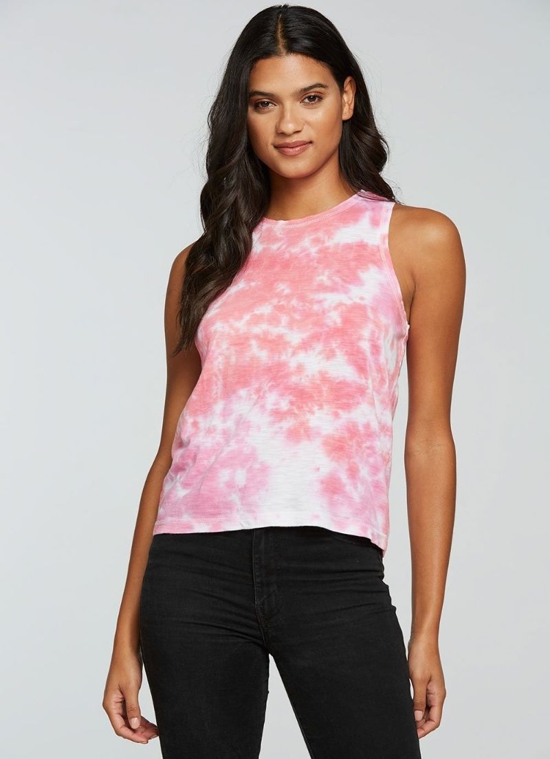 Gauze Jersey Muscle Tank