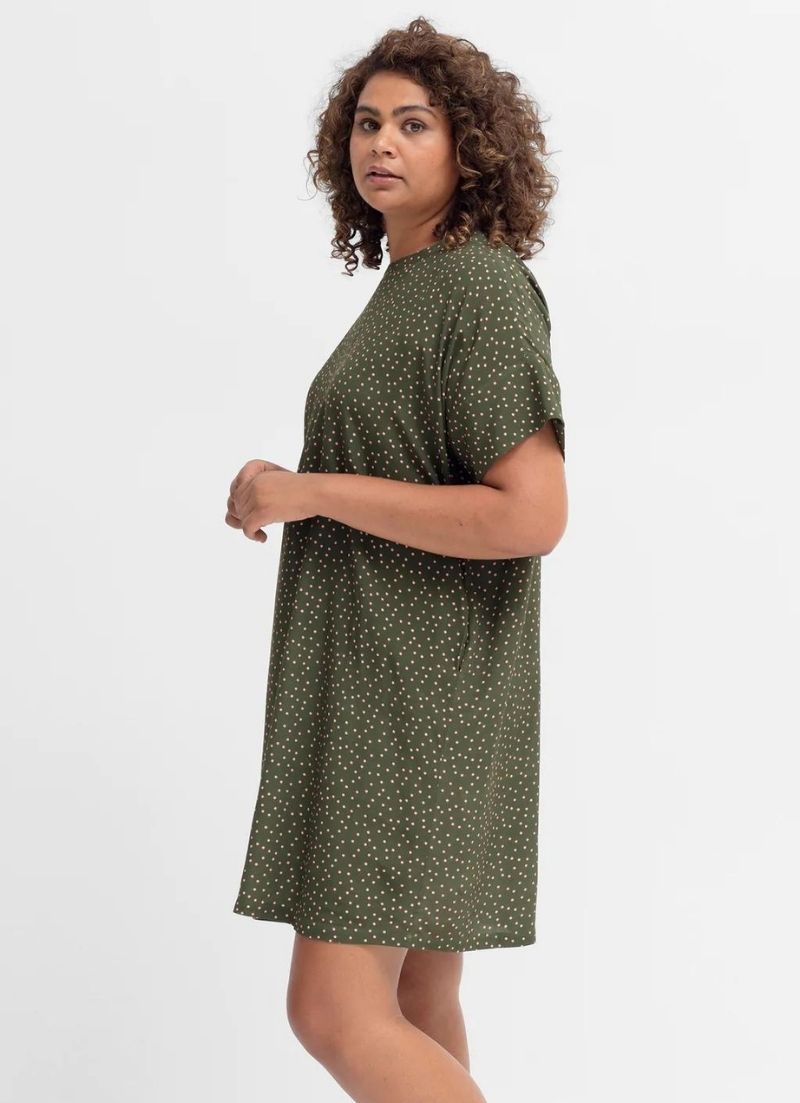 Jorunn Crepe T-shirt Dress