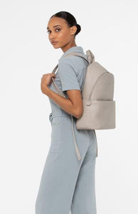 Matt & Nat Women's July Vegan Backpack Koala Matte Nickel