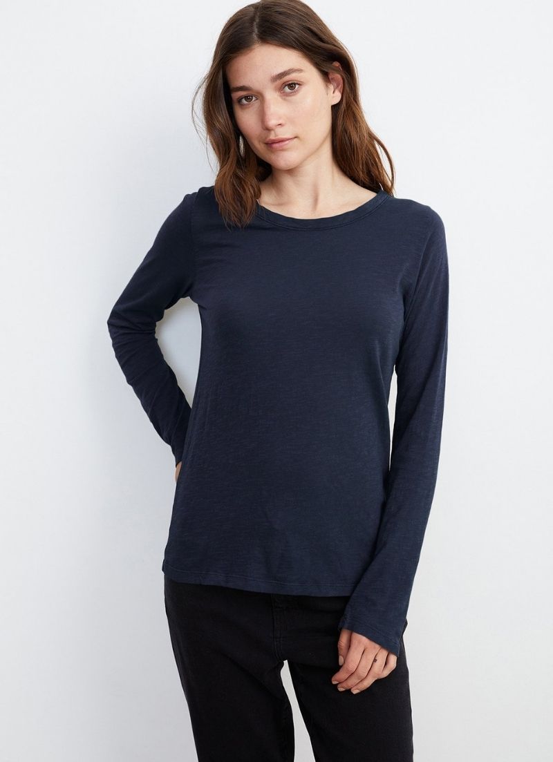 Velours - T-shirt à manches longues Lizzie Slub