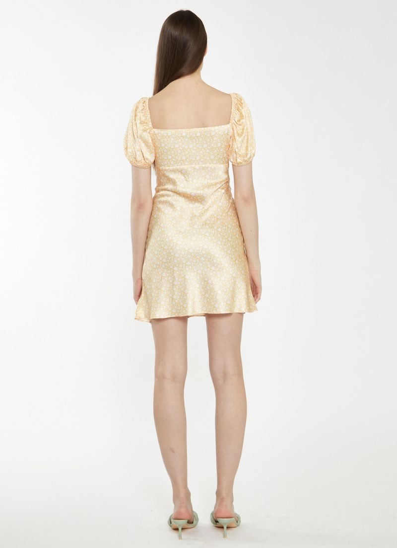 Macy Puff Sleeve Mini Dress