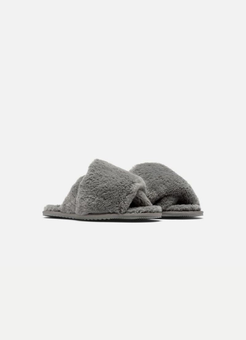 Mail Run Slippers | Natural, Quarry