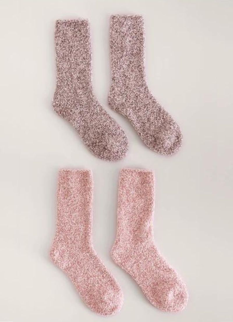 Plush Socks - 2 Pairs