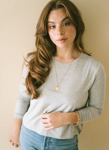 Jackson Rowe Prolong Crew Heather Grey