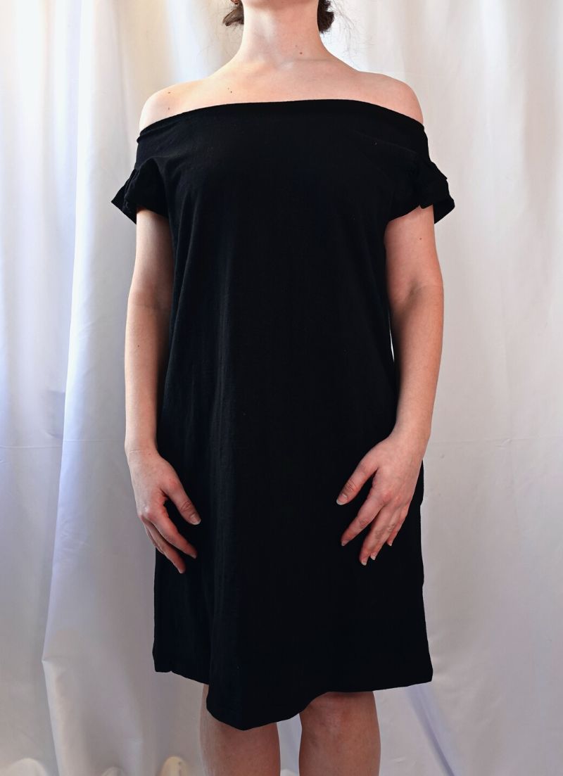 Ronnie Ruffle Cap Sleeve Dress