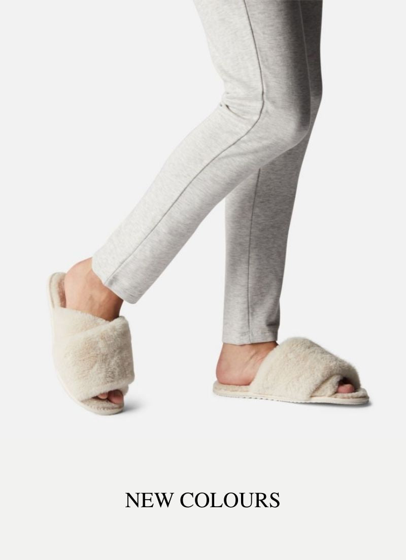Mail Run Slippers | Natural, Quarry