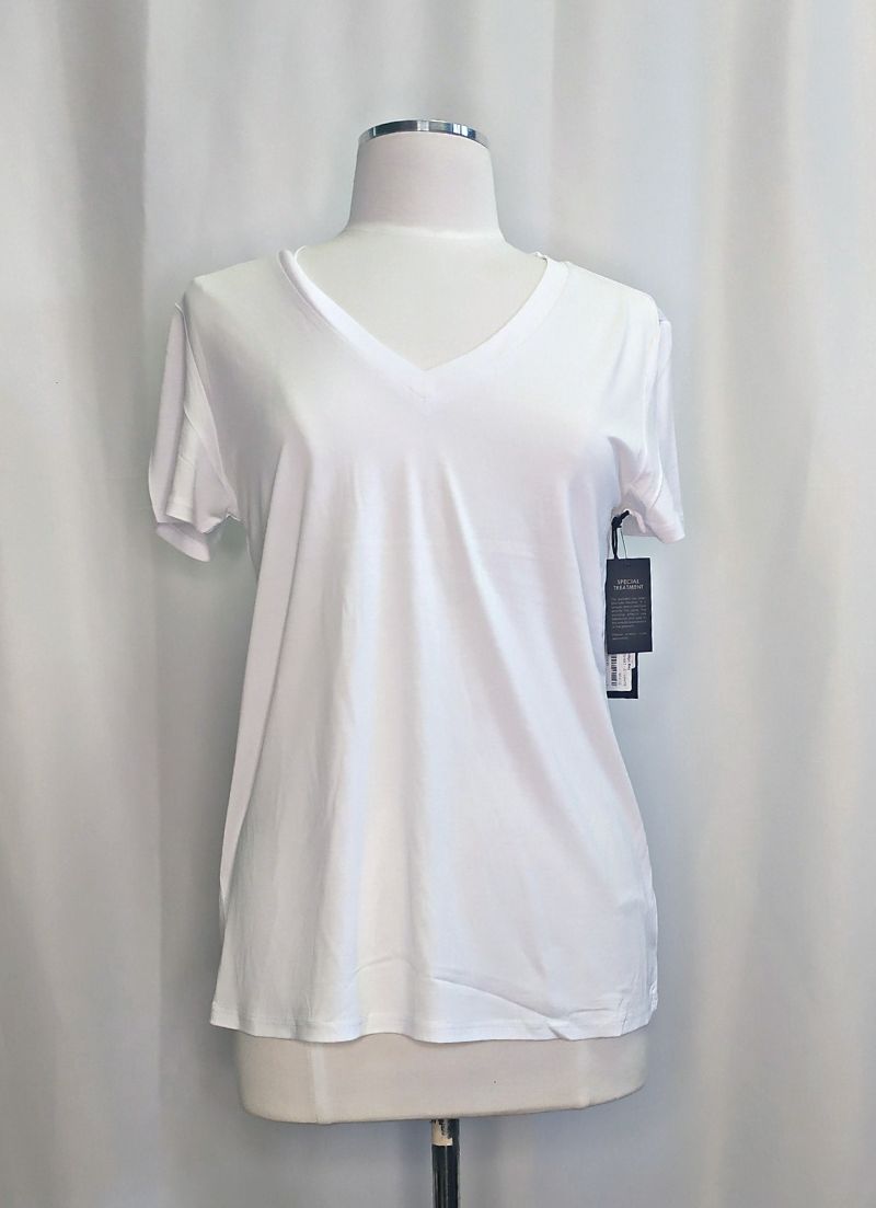 T-shirt col en V