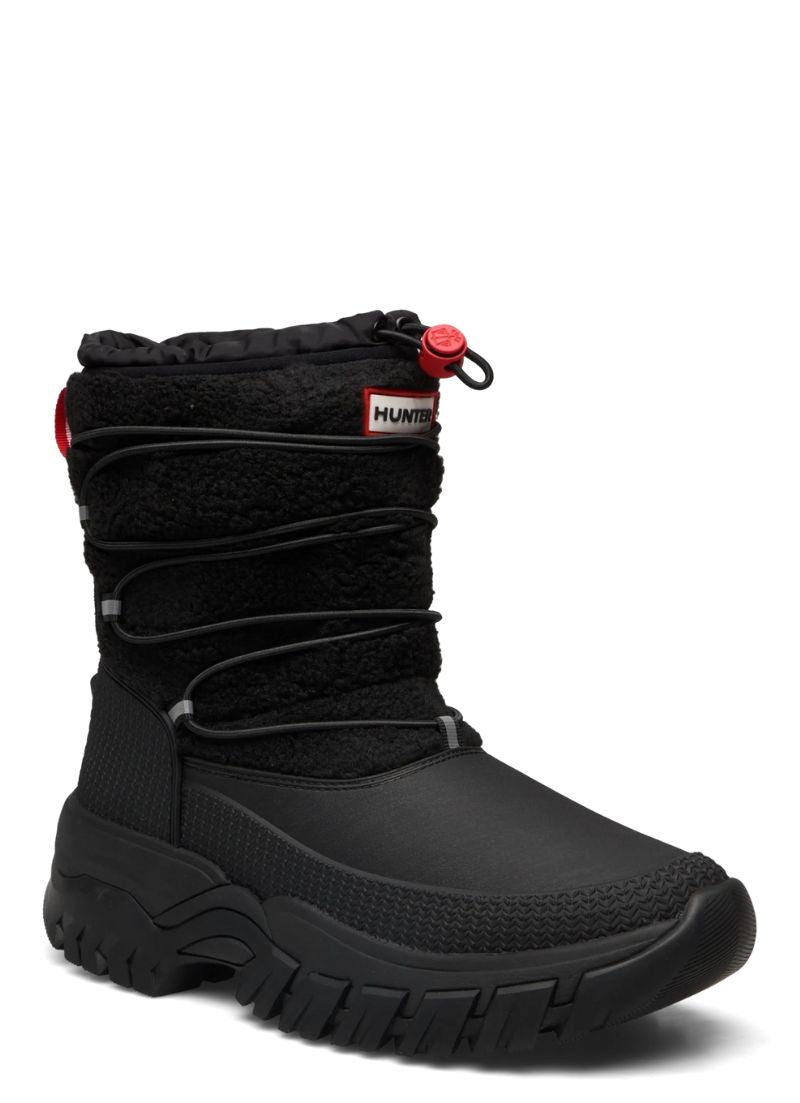 Wanderer Short Sherpa Snow Boots Indigo Bay - Main Image