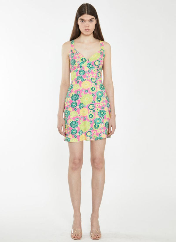 Merlyn Denim Cotton Mini Dress - Indigo Blue main image 0