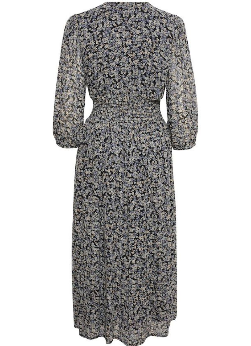 Siraline Long Sleeve Midi Dress