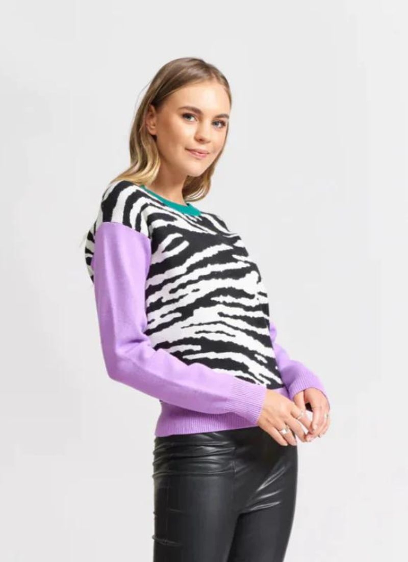 The Animal Colour Block Knit